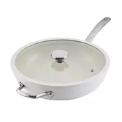 Ponev z nelepljivim premazom HALO LASERDEFENCE 30 cm, s pokrovom, aluminij, Circulon