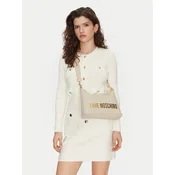 LOVE MOSCHINO Ročna torba JC4025PP1MKD0110 Kremna