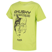 Husky Detské funkčné tričko Tash K jasno zelená