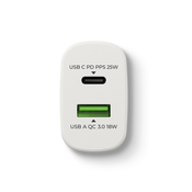 Polnilec/adapter USB-A/USB-C, 25 W