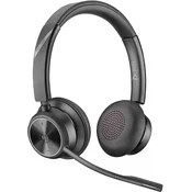 HP POLY Savi 7320-M Wireless DECT Headset with Noise Cancelling - Black, Microsoft Teams Certified