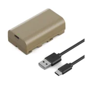 K&F NP-F550 3500mAh Capacity and Type-C Fast Charging for Sony *1pc