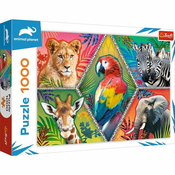 TREFL Puzzle - Exotic Animals - 1.000 delova