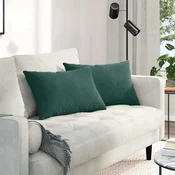 Jastucici za sofu 2 pcs Tamnozelena 60 x 40 cm Kordura tekstil