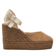 Espadrile Manebi Hamptons Wedge Espadrilles W 1.6 WV Rjava