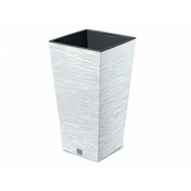 Prosperplast Prevleka za cvetlični lonec FURU SQUARE 2v1 plastika 24x24x45cm