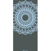 GAIAM Prostirka za jogu 5 mm, plava Aura Dove Marrakesh, tiskana - 1 Kom.