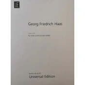 HAAS:....... FUR VIOLA UND 6 STIMMEN