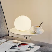 Wever & Ducré Lighting WEVER & DUCRÉ Dro 2.0 namizna svetilka, črno-bela - Dnevna soba/jedilnica - Sodobni - črna, bela - Steklo