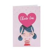 Cestitka Choose love