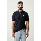 Guess polo majica moška z bombažem