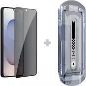 Kaljeno steklo Nillkin Guardian 2.5D za Samsung Galaxy S26+ črno (z aplikatorjem) 6902048307308