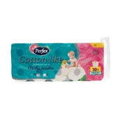 PERFEX Toalet papir Cotton like Bebi puder troslojni 10/1