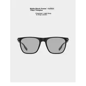 Caponi Unisex naocare za sunce, Crne