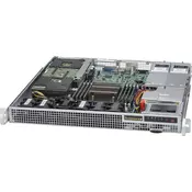 Supermicro SuperChassis 514-R407W Rack Sivo 400 W