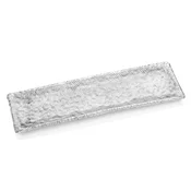 IVV Diamante krožnik-pladenj pravokoten 43x13cm prozoren/steklo