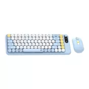 Fantech Set Bežicni miš i tastatura WK-898 GO mochi85, Plava