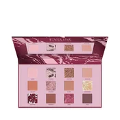 Eveline Cosmetics Eveline Shocking Nudes - 12-barvna paleta senčil za oči z ogledalom