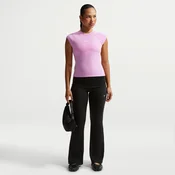 Nike W NSW CHILL KNIT RIB PANT, ženske hlace, crna IF0240