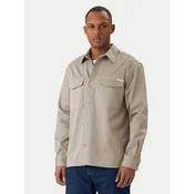 Calvin Klein Jeans Srajca Utility LV04RF408G Bež Relaxed Fit