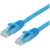 VALUE Value 21.99.1452 RJ45 omrežni kabel\, Patch kabel cat 6a U/UTP 2.00 m modra 1 kos, (20420290)