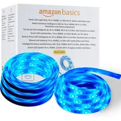Amazon Basics Smart LED trak 10m, RGBW, samo za Alexa, večbarvni