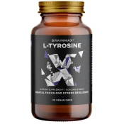 BrainMax L-Tyrosine, L-Tirozin, 750 mg, 90 rastlinskih kapsul