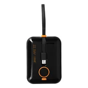 LINQ 15000 mAh Power Bank, 22,5 W USB Fast Charge z vgrajenimi 20 W USB-C in kabli Lightning - LED zaslon, LinQ - ČRNa, (20650976)