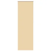 Vidaxl Rolo zatemnitvena senčila bež 65x210 cm širina blaga 60,7 cm poliester