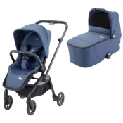 Kombinirana djecja kolica 2 u 1 Recaro - Duo Sadena Prime, Sky Blue