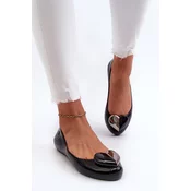 Womens Ballerina Flats with Heart ZAXY