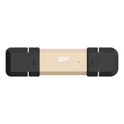 Silicon Power Silicon Power DS72 USB ključek 250 GB USB Type-A / USB Type-C 3.2 Gen 2 (3.1 Gen 2) Zlata