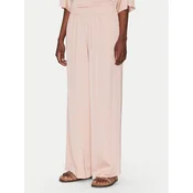 ViCOLO Hlače iz tkanine TD0008 Roza Relaxed Fit