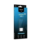MyScreen Protector Kaljeno zaščitno steklo za Oppo A78 MS Diamond Glass Edge Lite, polno lepilo, črno