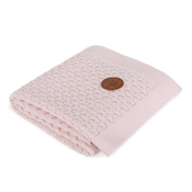 CEBA Pletena deka u poklon kutiji 90x90 roza vuna