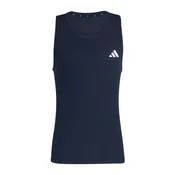 ADIDAS PERFORMANCE Funkcionalna majica Power Ess  marine / bela
