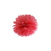 PartyDeco Cof v obliki rdečega cveta 25 cm