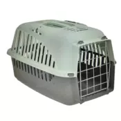 Farmcompany Transporter za pse i macke, 48x31x31 cm, Sivo-zeleno
