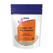 Prazne kapsule 00 veganske NOW (250 kapsul)