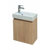 TBoss Kopalniška omarica z umivalnikom Sparta Vanity 40 cm naraven hrast