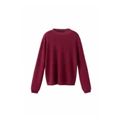 MANGO Pulover bordo
