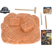 Set Jurassic World, izrezujte ostatke dinosaura i fosile jantara