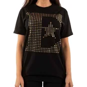 Elton John E Logo (Embellished) Black XL Majica