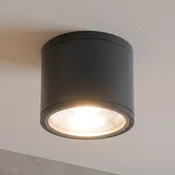 ORION LED stropni reflektor Sputnik IP65 O 14,5 cm crni - kupaonica - Moderan - crno - Metal