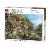 King - Puzzle Riverside Home in Bloom - 1 000 kosov