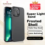 ALittleFlower Maska za mobilni telefon Iphone 13 Pro Max, Crna