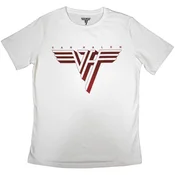 Van Halen Classic Red Logo White S Ženske Majica
