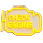 slomart ATL ZD135 LED lučka Check Engine Neon, 30x22cm