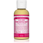 Dr. Bronners Rose tekoče univerzalno milo 60 ml