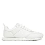 Superge Calvin Klein Low Prof Runn Laceup Tape HM0HM01897 Bela